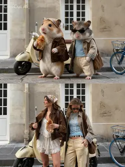 Cute Hamster Duet