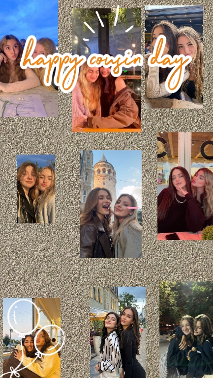 bonne journée cousine