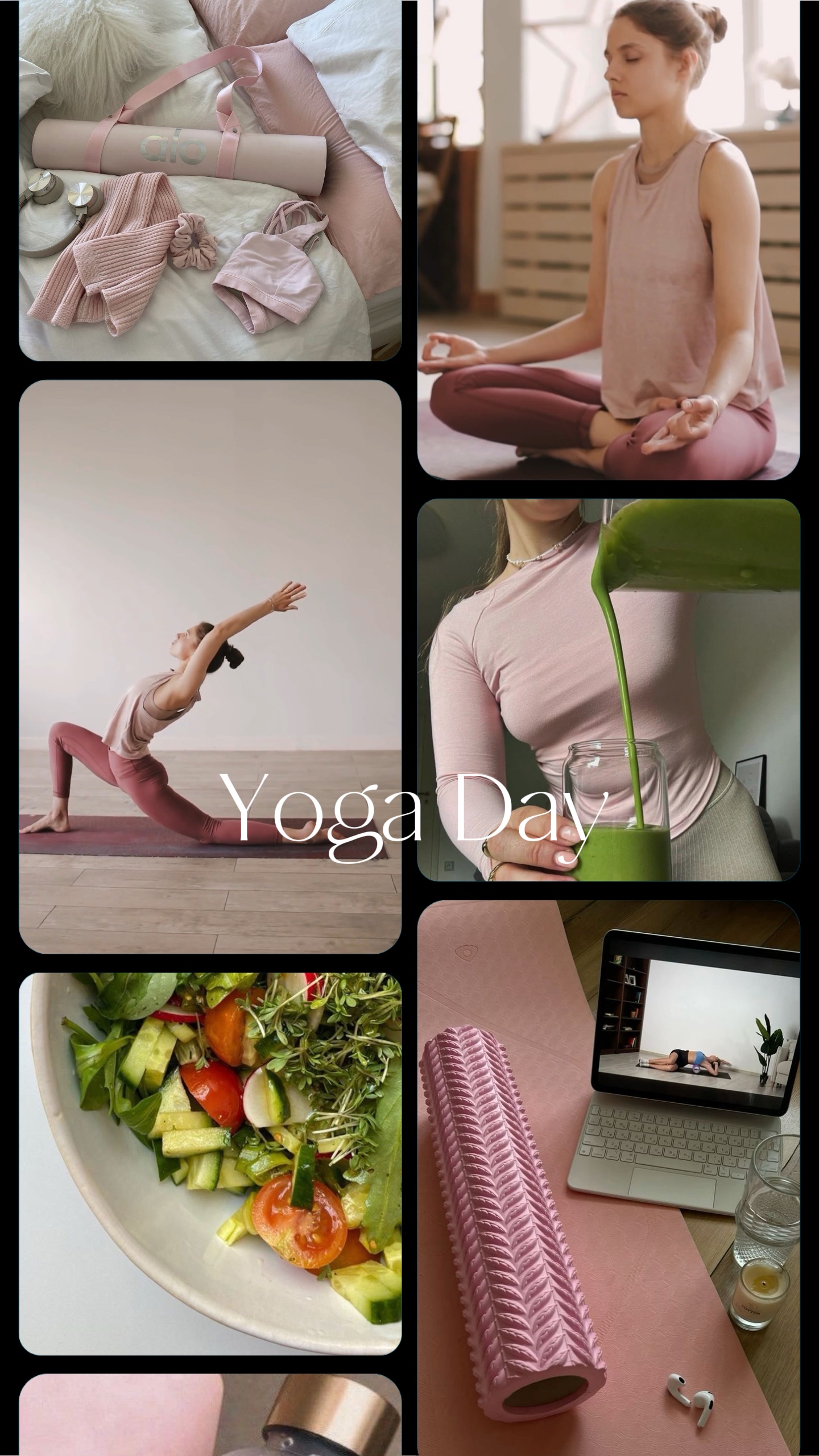 Plantilla del Día de Yoga 🧘🏻‍♀️