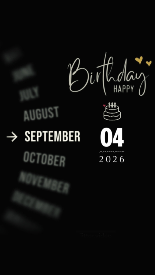 HBD 04 september