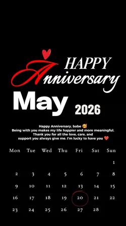 Happy Anniversary