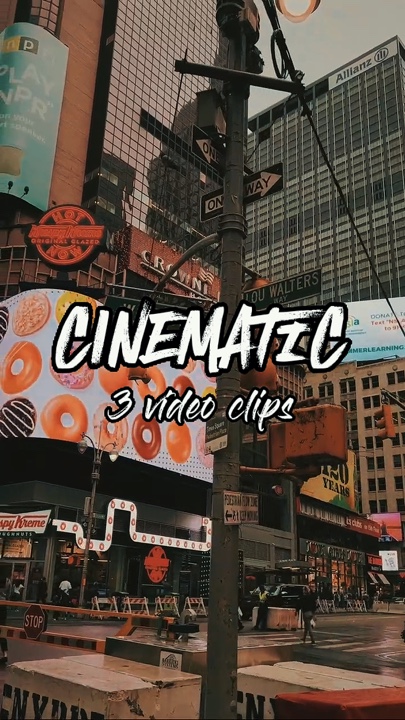 cinematic  3 clips 