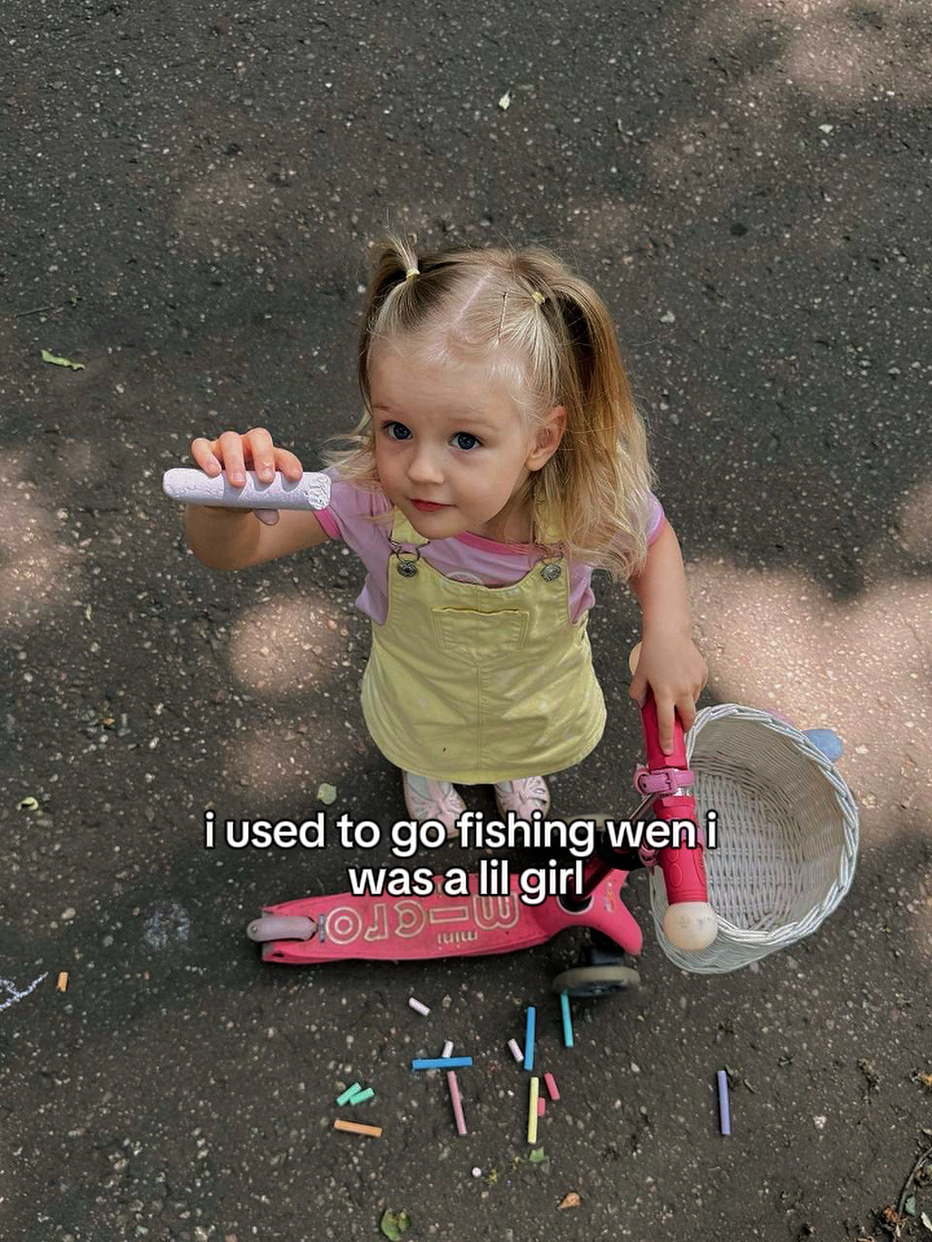 Cuando era una niña pequeña