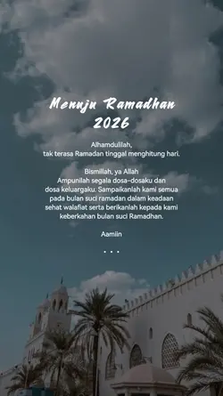 Menuju Ramadhan 2026
