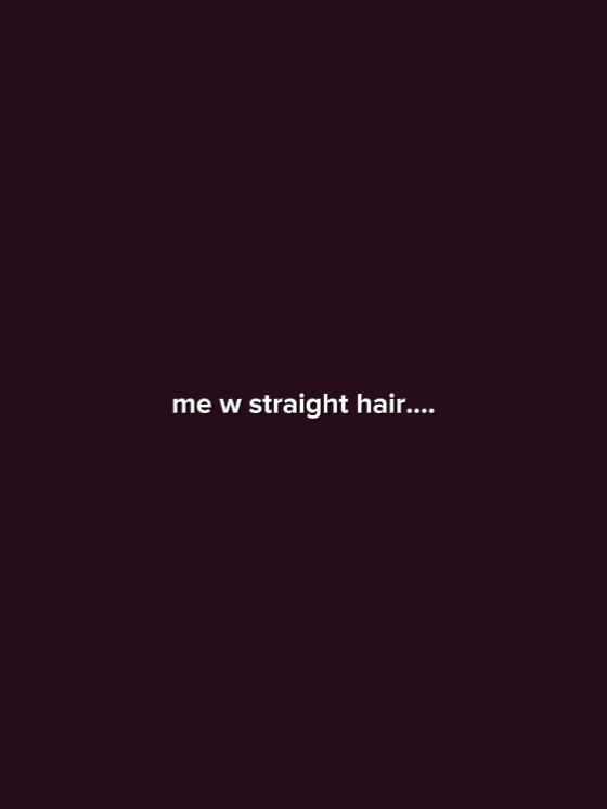 Me W Straight Hair