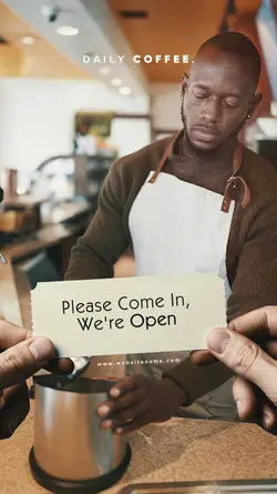 WE ARE OPEN INTRO