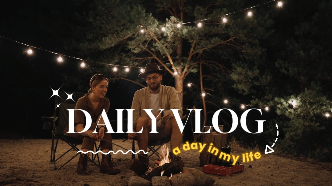 Introdução diária do vlog