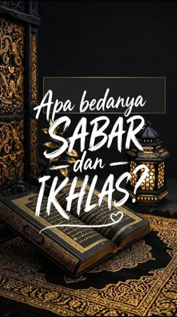 sabar Dan ihklas