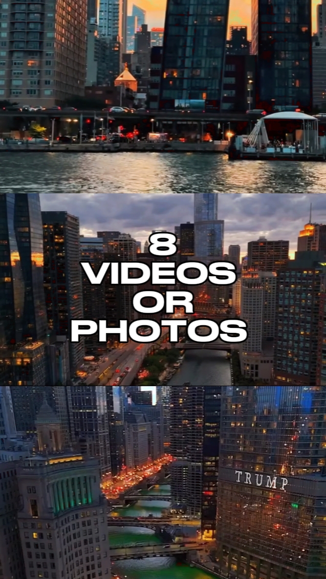 8 VIDEOS OR PHOTOS 