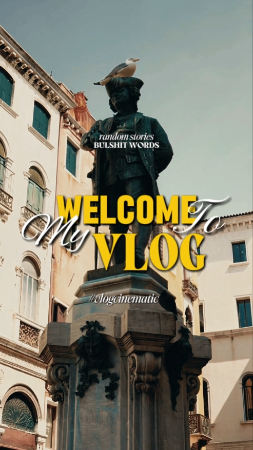 Bem-vindo ao meu vlog