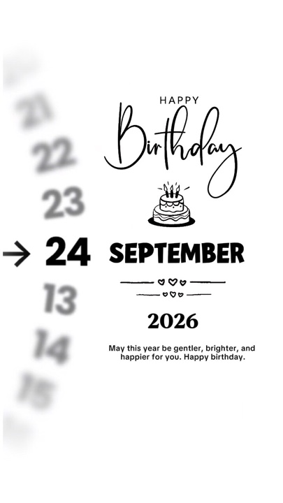 CUMPLEAÑOS 24 DE SEPTIEMBRE