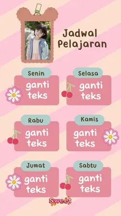 jadwal pelajaran