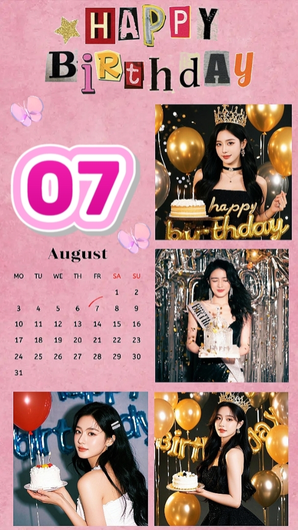 BIRTHDAY 07 AUGUST 