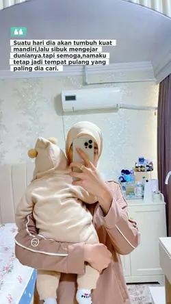 Suatu hari dia akan