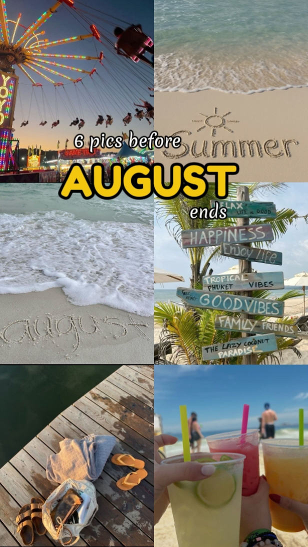 6pics b4 Août se termine
