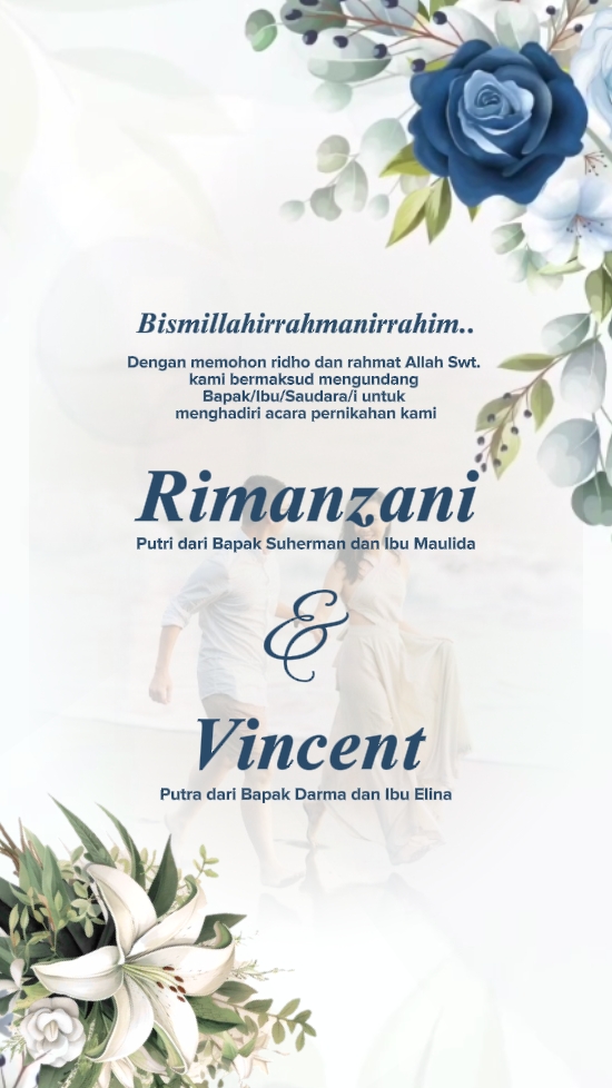 Undangan Vidio Blue