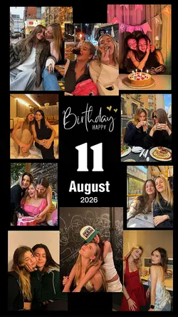 Birthday 11 August