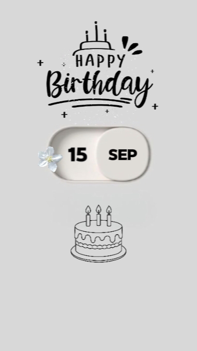 HBD SON 15 SEP