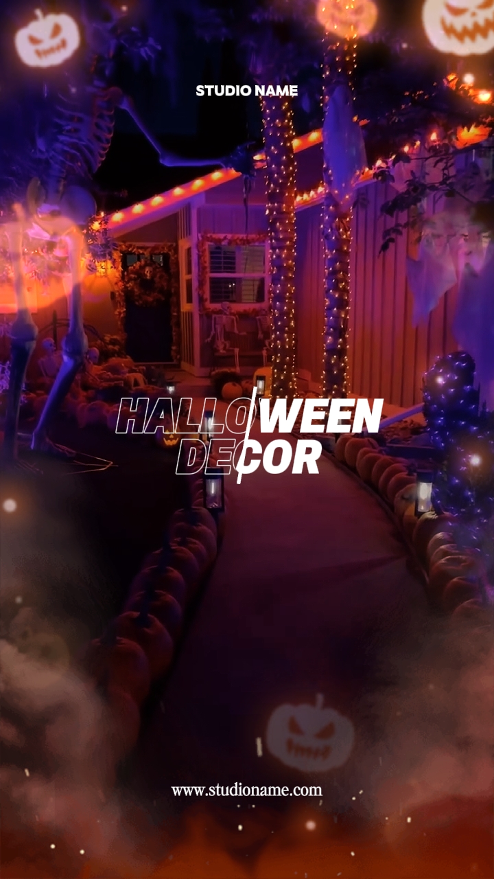 Halloween decor
