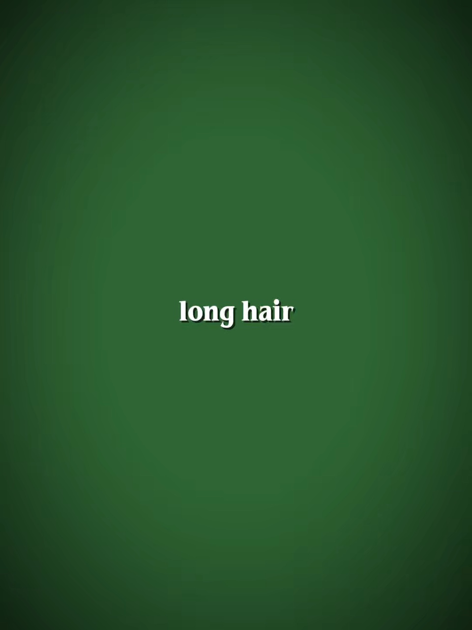 Short vs long hair 