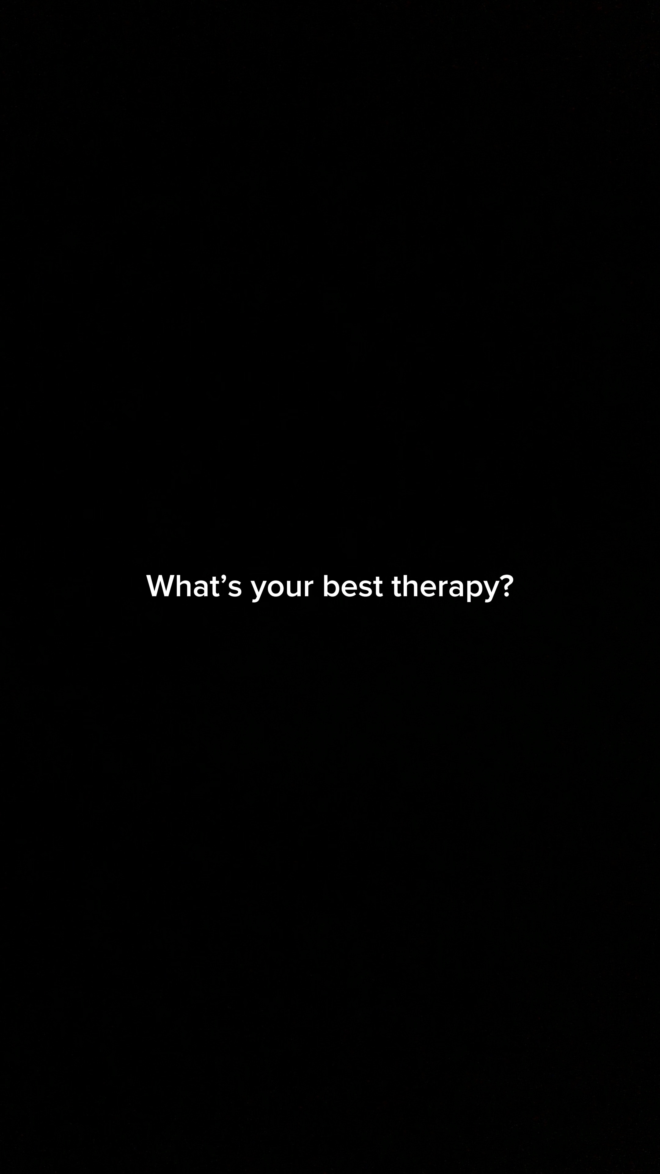 Therapy 