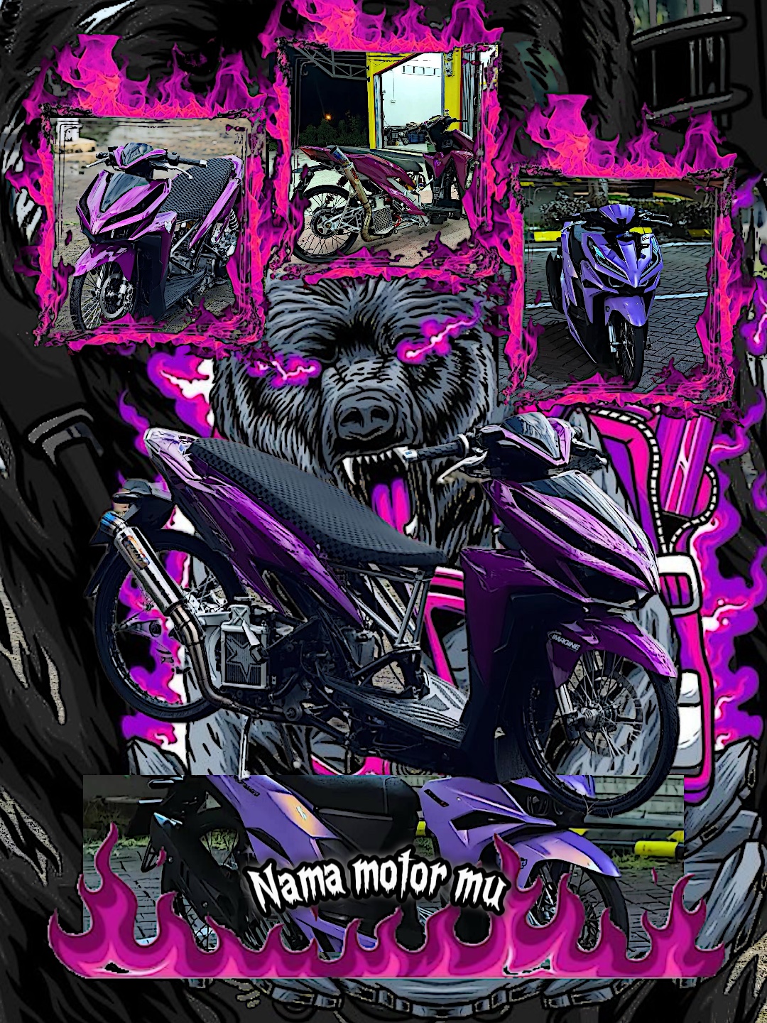 Logo motor kece v2