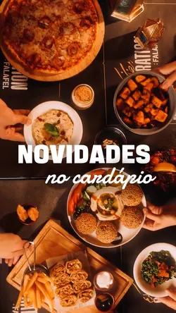 Novidade cardápio