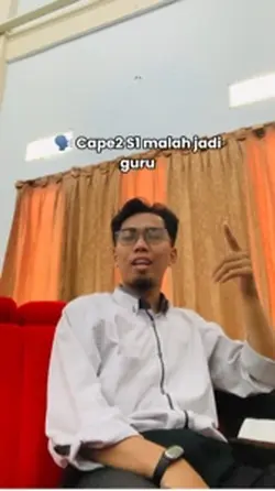 Jadi guru ngapain