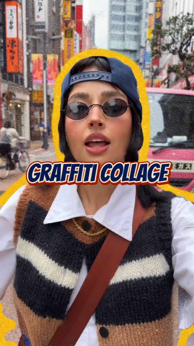 Graffiti collage