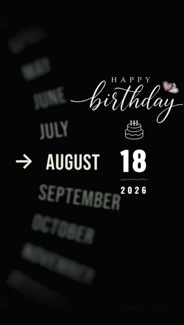 HBD 18 AUGUST