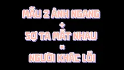 Mẫu 2 ảnh ngang