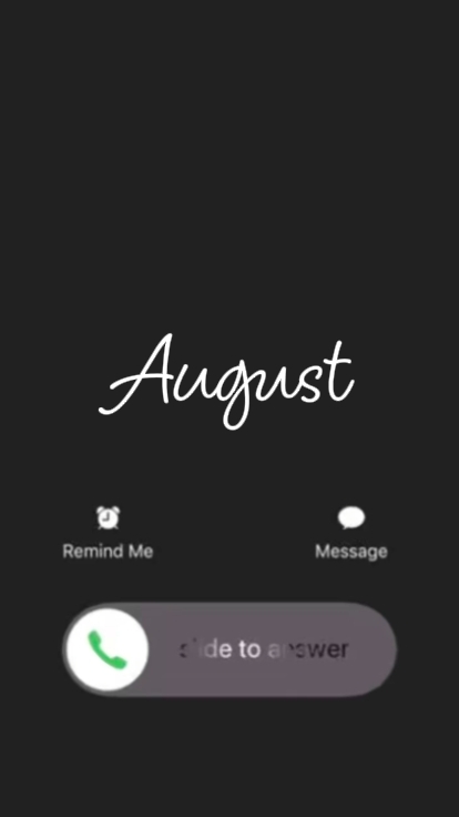 BDAY TO YOU AUGUST 