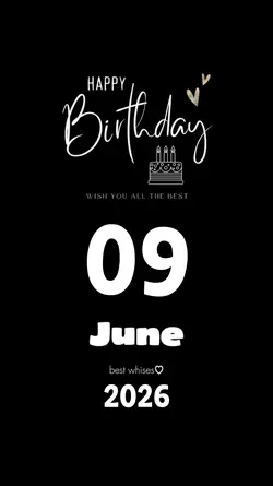 Hbd 9 June 2026