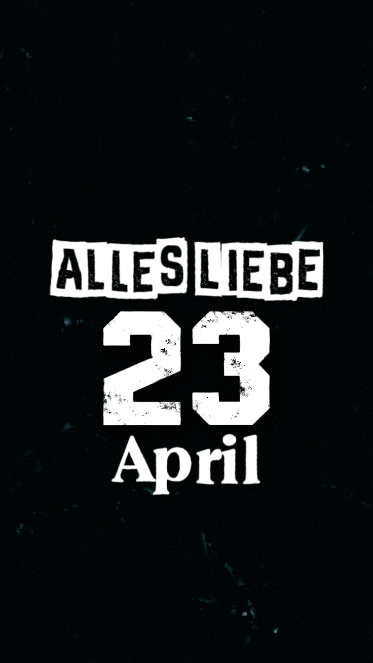 23. April Geburtstag