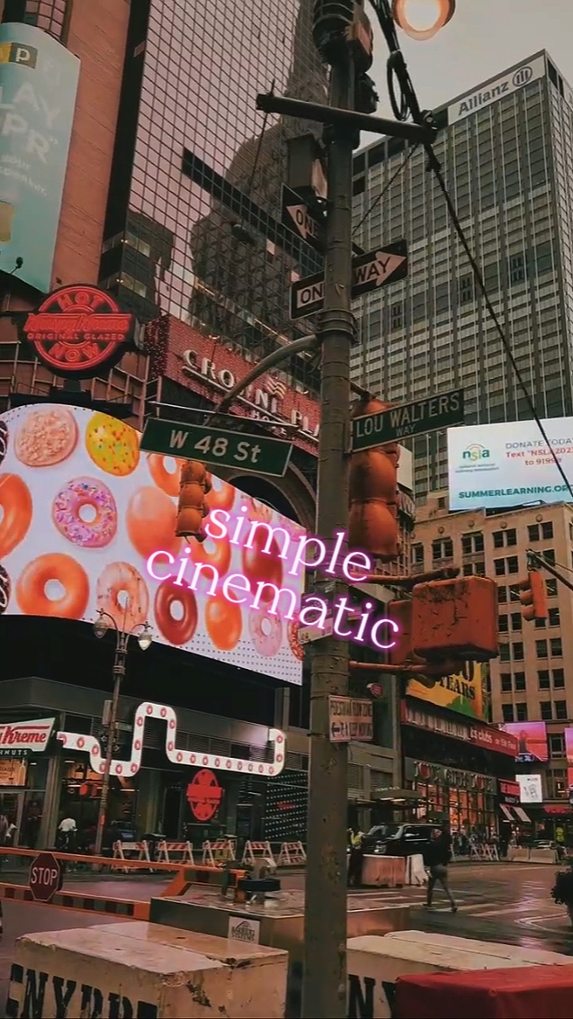 simple cinematic 