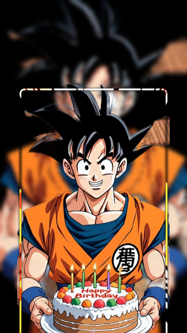 Goku happy birthday