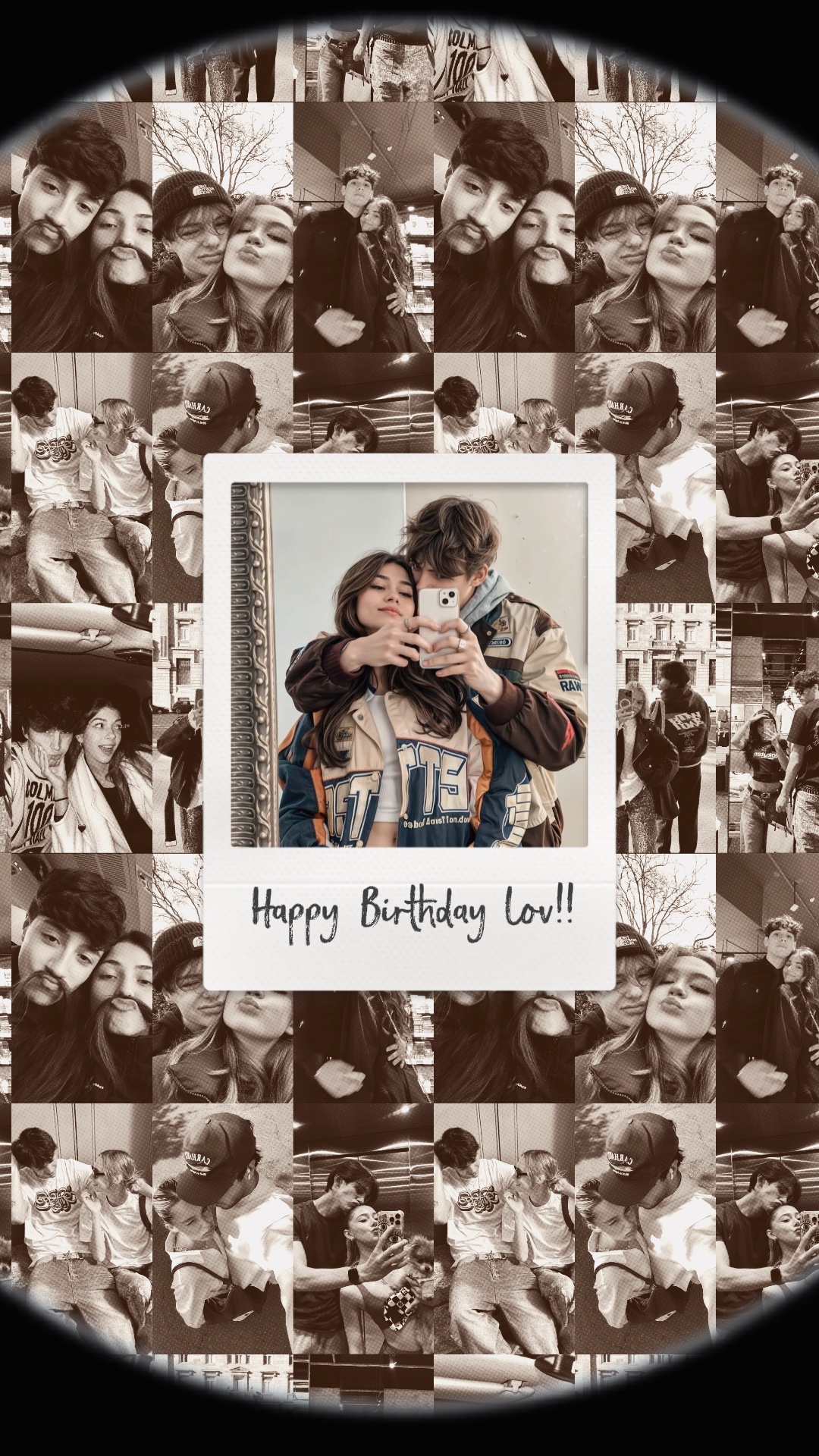Feliz cumpleaños amor