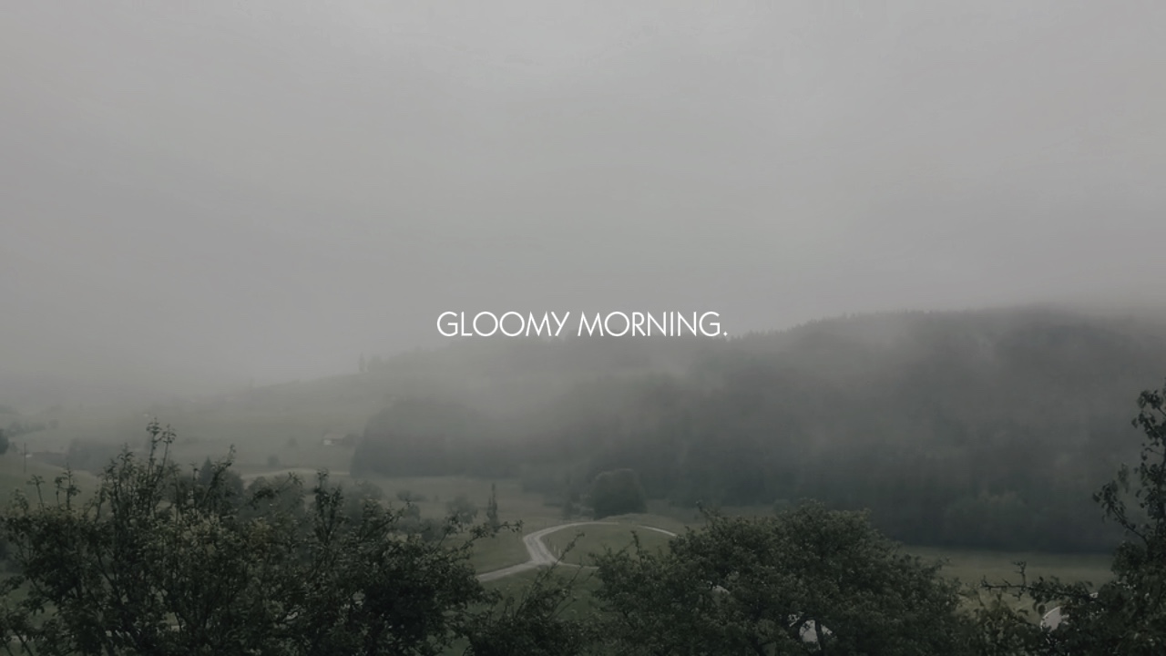Vlog: Gloomy Morning