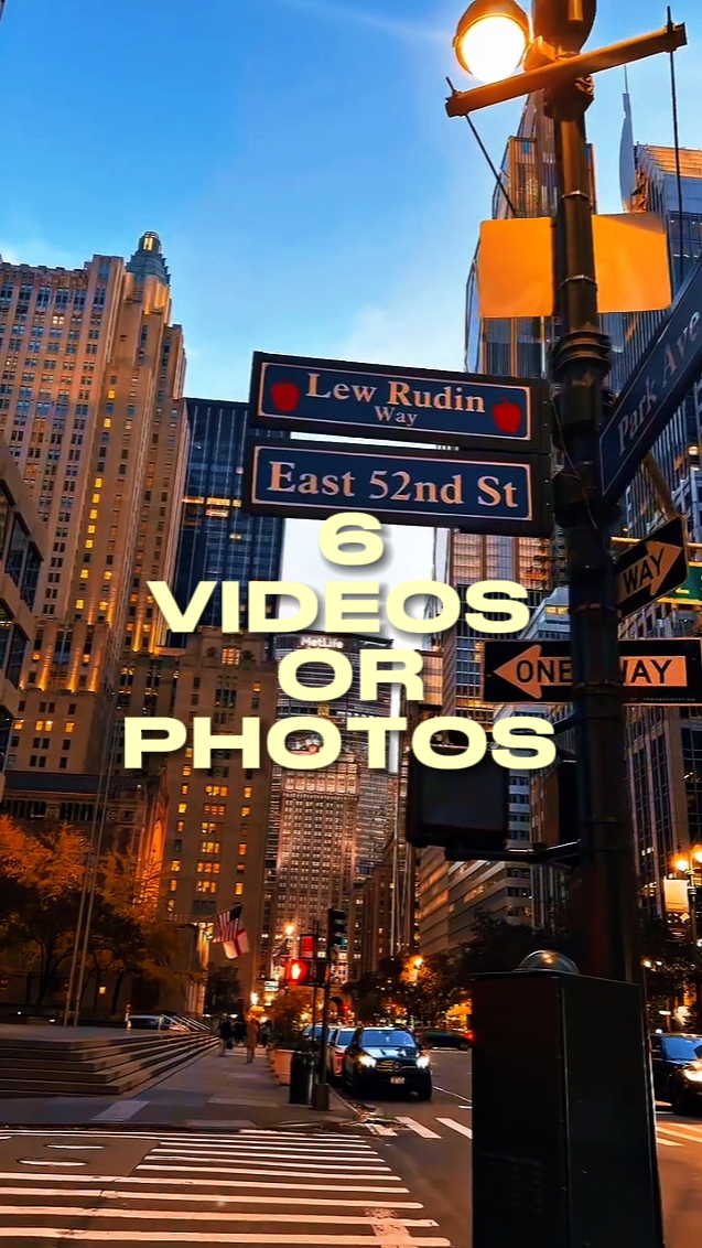 6 VIDÉOS OU PHOTOS 