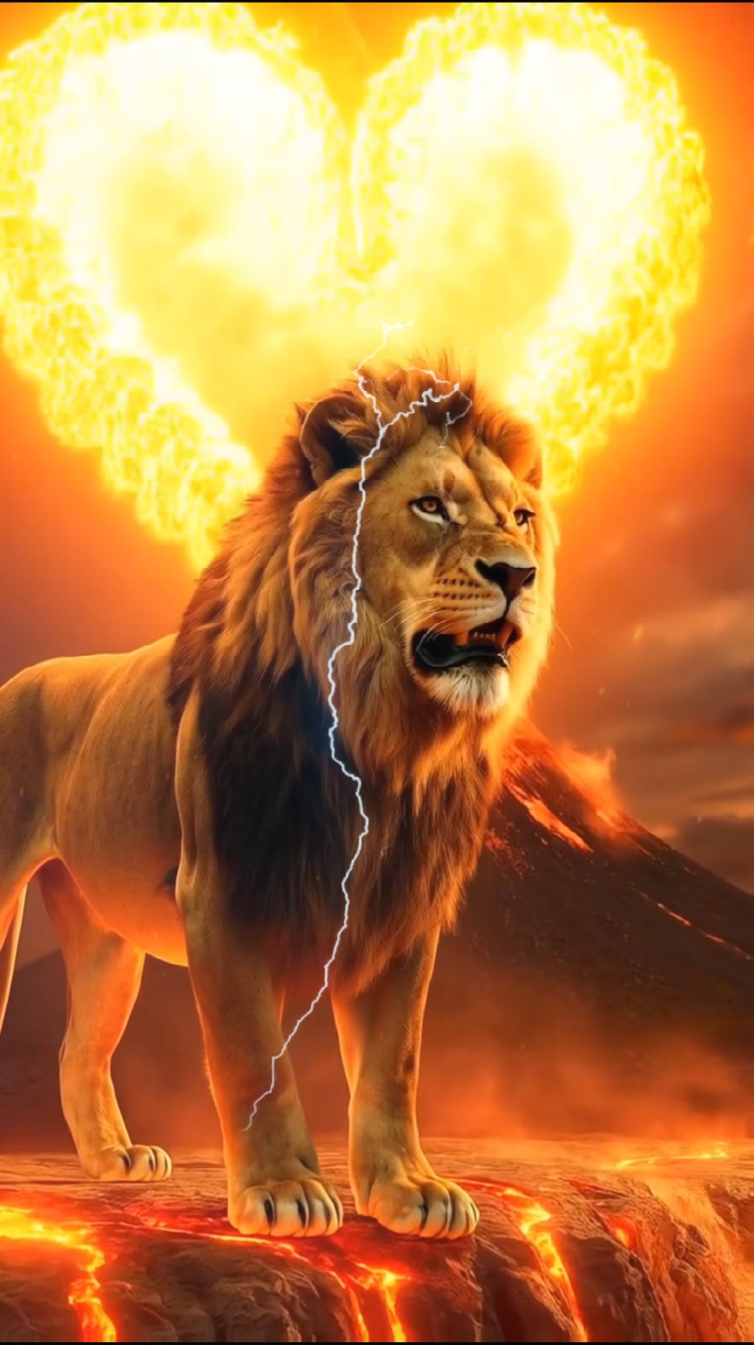lion viral ai edit