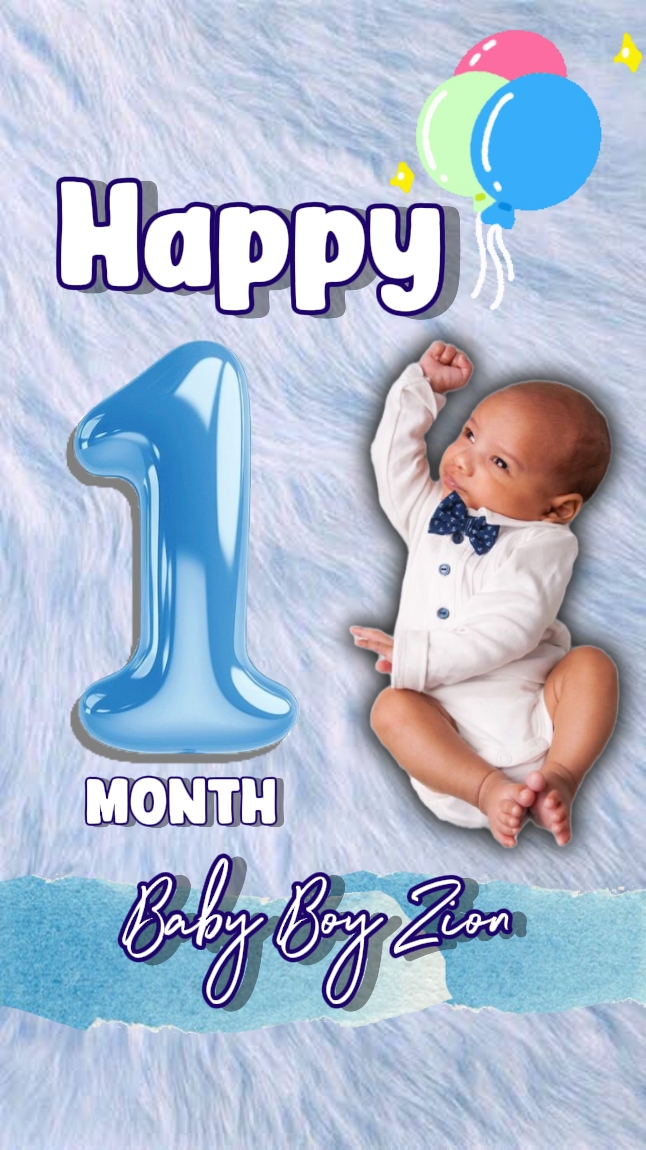 happy 1 month baby