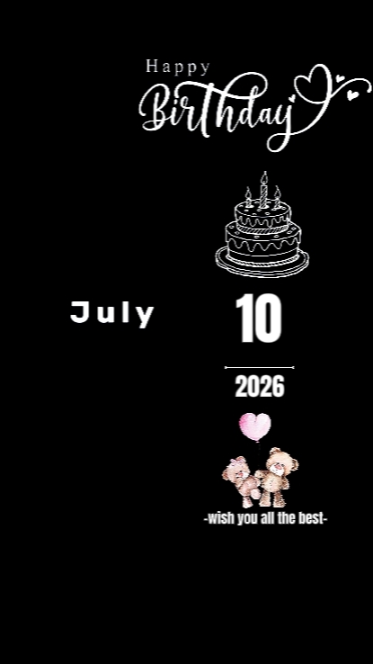 birthday 10 july