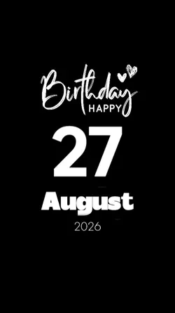 birthday 27 august