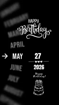 HBD 27 MAY
