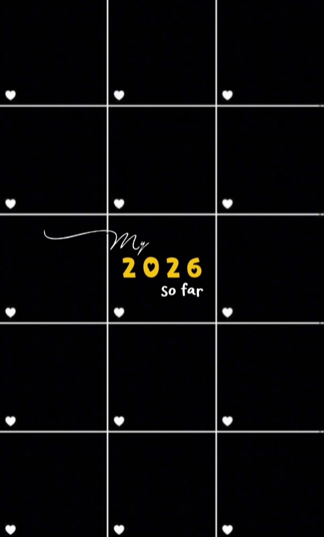 my 2026 so far