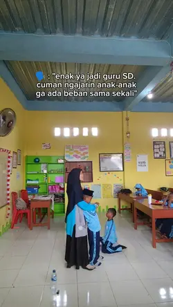 enak ya jadi guru SD