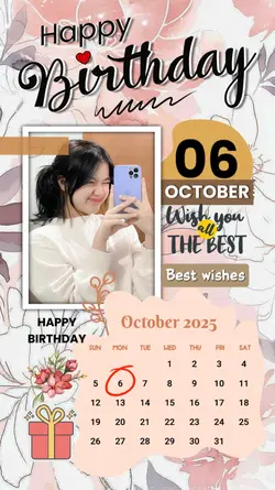 6 OCTOBER HBD 2025