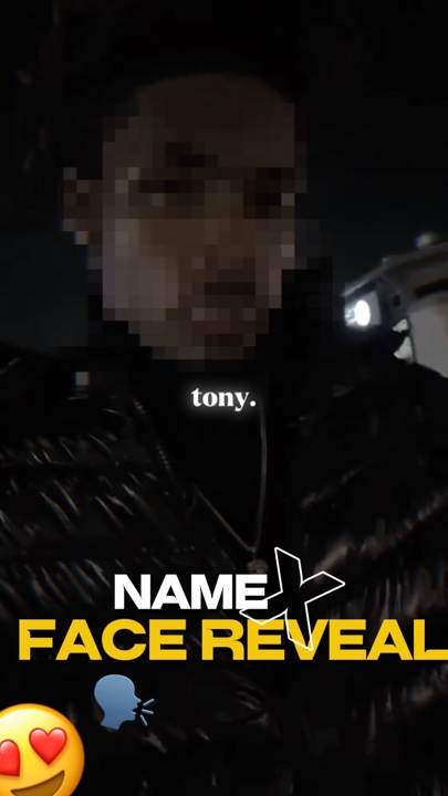 name x facereveal😍🗣️