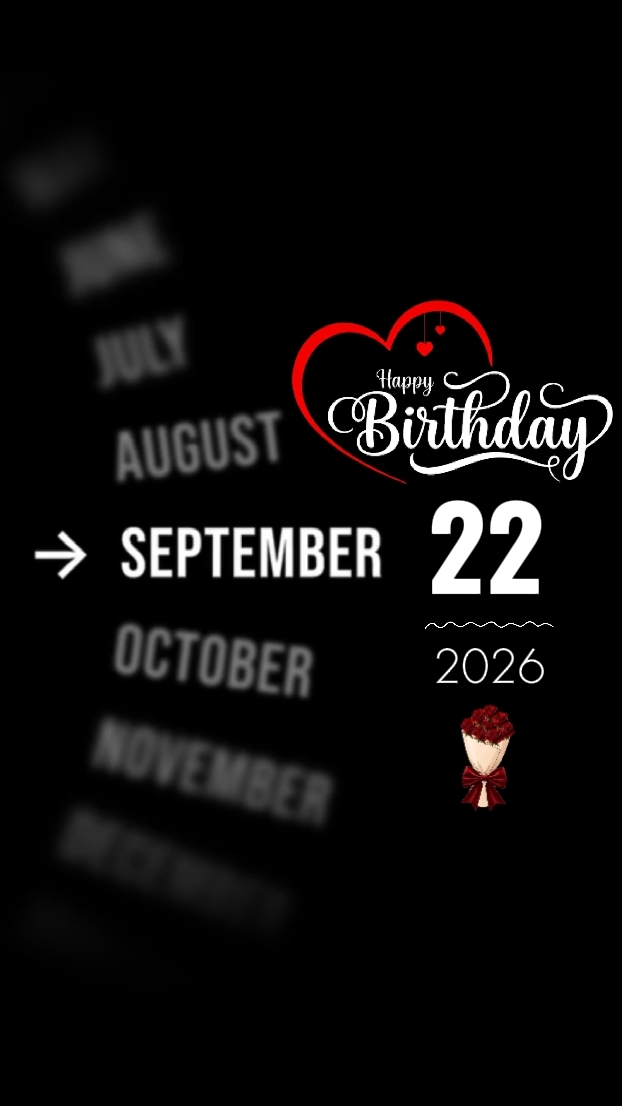 ULANG TAHUN CINTA 22 SEPTEMB