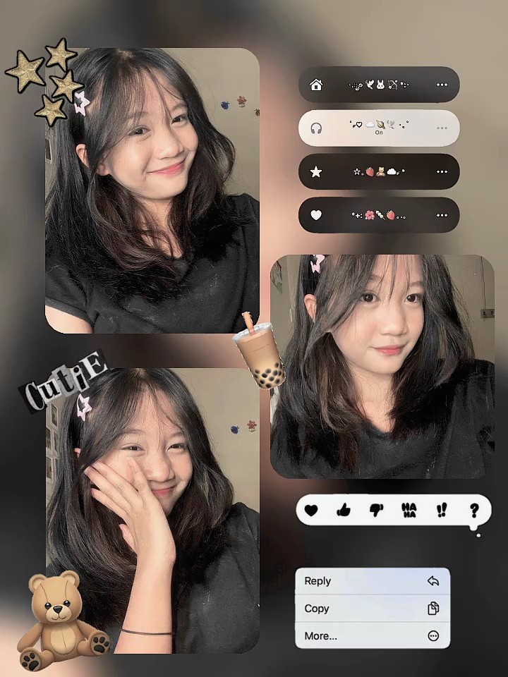 Bingkai Lucu Estetik